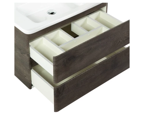 Тумба Rovere Nature Grigio 77 см BelBagno Albano ALBANO-CER-800-2C-SO-RNG