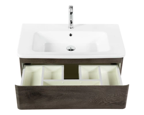 Тумба Rovere Nature Grigio 77 см BelBagno Albano ALBANO-CER-800-2C-SO-RNG