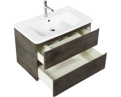 Тумба Rovere Nature Grigio 77 см BelBagno Albano ALBANO-CER-800-2C-SO-RNG