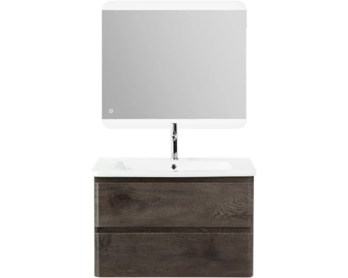 Тумба Rovere Nature Grigio 77 см BelBagno Albano ALBANO-CER-800-2C-SO-RNG