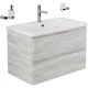 Тумба Rovere Vintage Bianco 77 см BelBagno Albano ALBANO-CER-800-2C-SO-RVB
