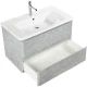 Тумба Cemento Verona Grigio 77 см BelBagno Albano ALBANO-CER-800-2C-SO-CVG