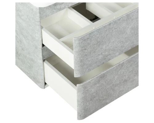 Тумба Cemento Verona Grigio 77 см BelBagno Albano ALBANO-CER-800-2C-SO-CVG