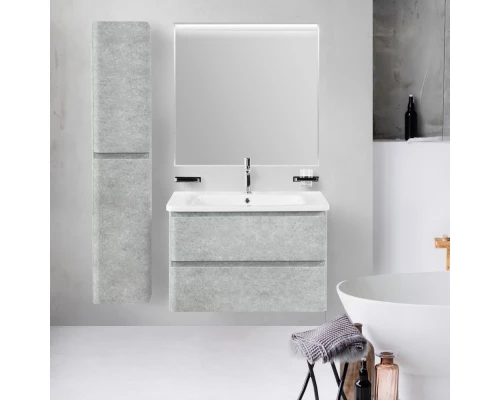 Тумба Cemento Verona Grigio 77 см BelBagno Albano ALBANO-CER-800-2C-SO-CVG