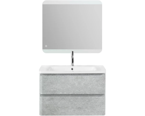 Тумба Cemento Verona Grigio 77 см BelBagno Albano ALBANO-CER-800-2C-SO-CVG