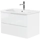 Тумба Bianco Lucido 102 см BelBagno Albano ALBANO-CER-1050-2C-SO-BL