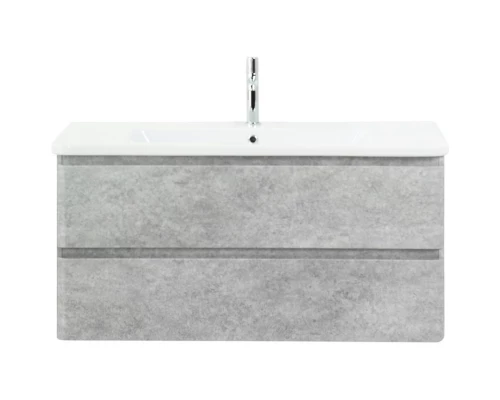 Тумба Cemento Verona Grigio 102 см BelBagno Albano ALBANO-CER-1050-2C-SO-CVG