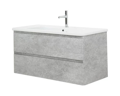 Тумба Cemento Verona Grigio 102 см BelBagno Albano ALBANO-CER-1050-2C-SO-CVG