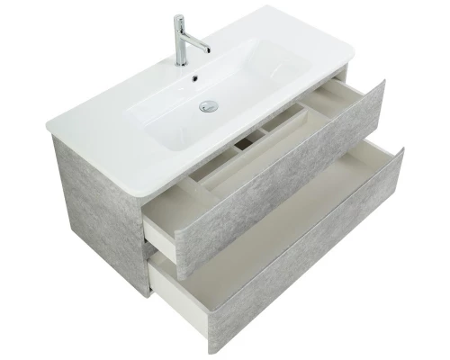 Тумба Cemento Verona Grigio 102 см BelBagno Albano ALBANO-CER-1050-2C-SO-CVG