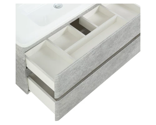 Тумба Cemento Verona Grigio 102 см BelBagno Albano ALBANO-CER-1050-2C-SO-CVG