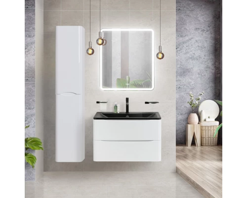 Тумба Bianco Lucido 79,6 см BelBagno Acqua ACQUA-800-2C-SO-BL