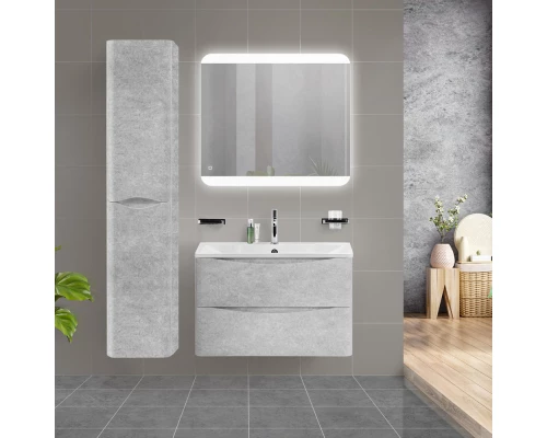 Тумба Cemento Verona Grigio 79,6 см BelBagno Acqua ACQUA-800-2C-SO-CVG