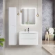 Тумба Bianco Lucido 89,6 см BelBagno Acqua ACQUA-900-2C-SO-BL