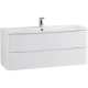 Тумба Bianco Lucido 119,2 см BelBagno Acqua ACQUA-1200-2C-SO-BL