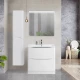 Тумба Bianco Lucido 99,6 см BelBagno Acqua ACQUA-1000-2C-PIA-BL