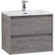 Тумба Cemento Grigio 50 см BelBagno Kraft KRAFT 39-500/390-2C-SO-CG