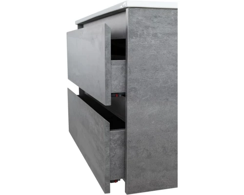 Тумба Cemento Grigio 60 см BelBagno Kraft KRAFT-600-2C-SO-CG