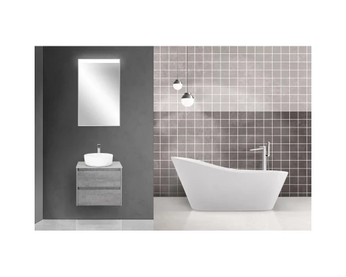 Тумба Cemento Grigio 60 см BelBagno Kraft KRAFT-600-2C-SO-CG