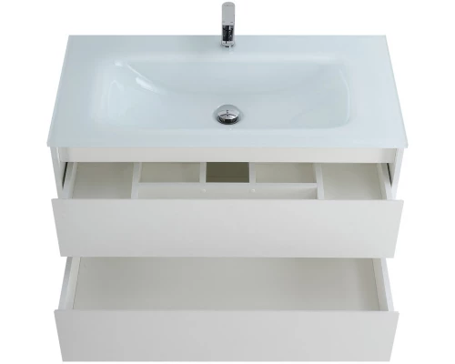 Тумба Bianco Opaco 80 см BelBagno Kraft KRAFT-800-2C-SO-BO