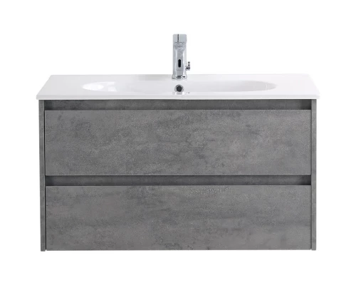 Тумба Cemento Grigio 80 см BelBagno Kraft KRAFT-800-2C-SO-CG