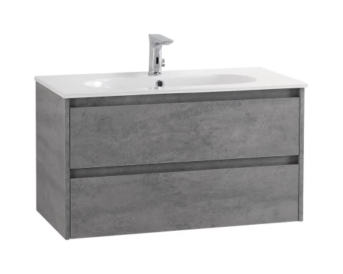 Тумба Cemento Grigio 80 см BelBagno Kraft KRAFT-800-2C-SO-CG