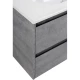 Тумба Cemento Grigio 80 см BelBagno Kraft KRAFT-800-2C-SO-CG
