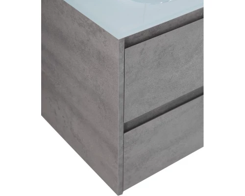 Тумба Cemento Grigio 80 см BelBagno Kraft KRAFT-800-2C-SO-CG