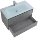 Тумба Cemento Grigio 80 см BelBagno Kraft KRAFT-800-2C-SO-CG