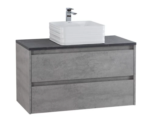 Тумба Cemento Grigio 80 см BelBagno Kraft KRAFT-800-2C-SO-CG