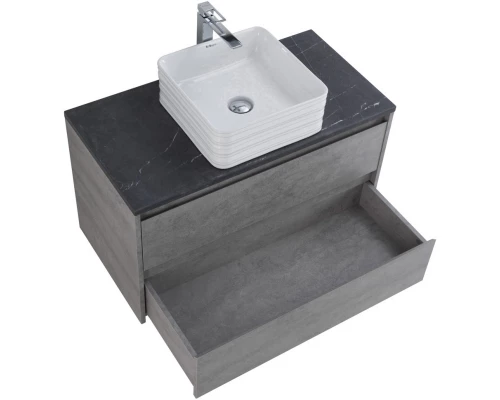 Тумба Cemento Grigio 80 см BelBagno Kraft KRAFT-800-2C-SO-CG