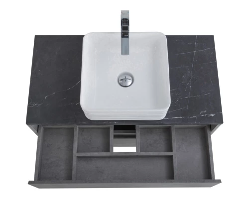 Тумба Cemento Grigio 80 см BelBagno Kraft KRAFT-800-2C-SO-CG