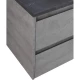 Тумба Cemento Grigio 80 см BelBagno Kraft KRAFT-800-2C-SO-CG