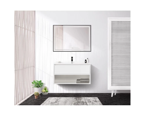 Тумба Bianco Opaco 80 см BelBagno Kraft KRAFT-800-1C-SO-BO