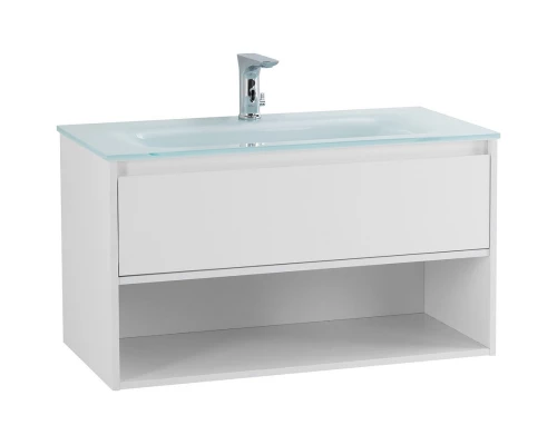 Тумба Bianco Opaco 80 см BelBagno Kraft KRAFT-800-1C-SO-BO