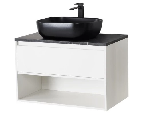 Тумба Bianco Opaco 80 см BelBagno Kraft KRAFT-800-1C-SO-BO