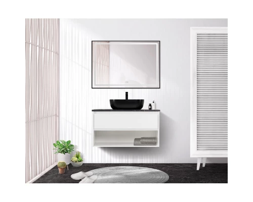 Тумба Bianco Opaco 80 см BelBagno Kraft KRAFT-800-1C-SO-BO