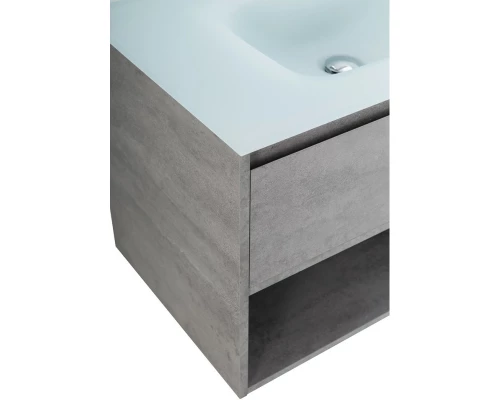 Тумба Cemento Grigio 80 см BelBagno Kraft KRAFT-800-1C-SO-CG