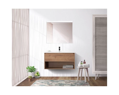 Тумба Rovere Tabacco 80 см BelBagno Kraft KRAFT-800-1C-SO-RT