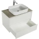 Тумба Bianco Opaco 90 см BelBagno Kraft KRAFT-900-2C-SO-BO