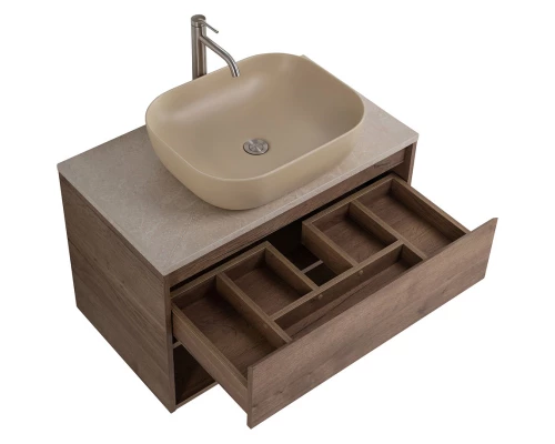 Тумба Rovere Tabacco 90 см BelBagno Kraft KRAFT-900-1C-SO-RT