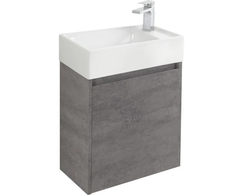 Тумба Cemento Grigio 49,4 см BelBagno Kraft KRAFT MINI-500/260-1A-SO-CG-R