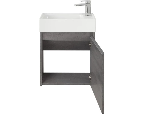 Тумба Cemento Grigio 49,4 см BelBagno Kraft KRAFT MINI-500/260-1A-SO-CG-R