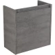 Тумба Cemento Grigio 49,4 см BelBagno Kraft KRAFT MINI-500/260-1A-SO-CG-R