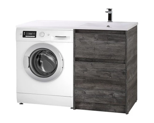 Тумба с раковиной Pino Pasadena 120,3 см BelBagno Kraft KRAFT-LVD-580/1200-2C-PIA-PP + BB1200/480-LV-MR-R