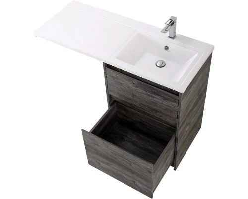 Тумба с раковиной Pino Pasadena 120,3 см BelBagno Kraft KRAFT-LVD-580/1200-2C-PIA-PP + BB1200/480-LV-MR-R