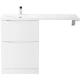 Тумба Bianco Opaco 58 см BelBagno Lavanderia LAVANDERIA-580/1200-2C-PIA-BL