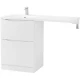 Тумба Bianco Opaco 58 см BelBagno Lavanderia LAVANDERIA-580/1200-2C-PIA-BL