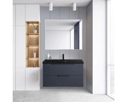 Тумба Grigio Opaco 99,6 см BelBagno Vittoria VITTORIA-1000-2C-SO-GO-P Тумба Grigio Opaco 99,6 см BelBagno Vittoria VITTORIA-1000-2C-SO-GO-P