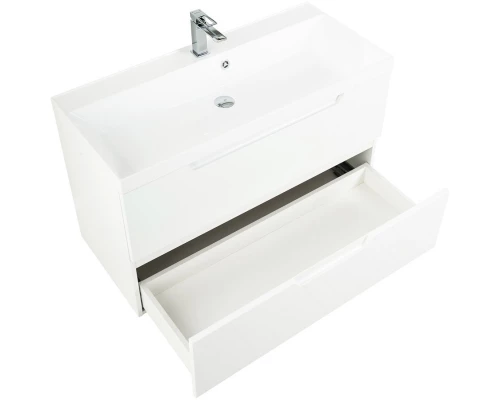 Тумба Bianco Lucido 99,6 см BelBagno Vittoria VITTORIA-1000-2C-SO-BL