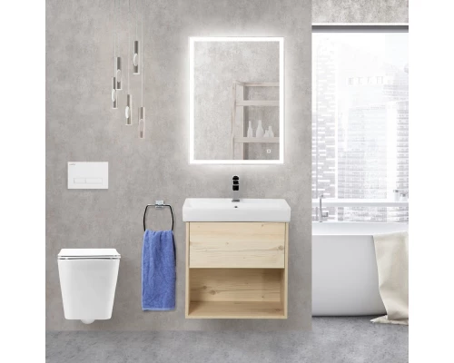 Тумба Pino Bianco 57,3 см BelBagno Neon NEON-600-1C-SO-PB